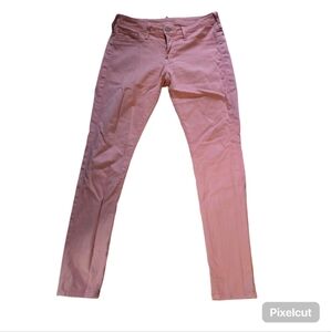 TRUE RELIGION PINK LOW RISE JEANS
